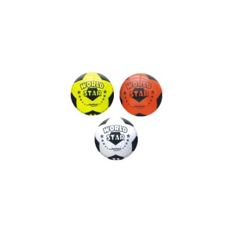 Futbalová lopta Word Star futball 22cm nafukovacia