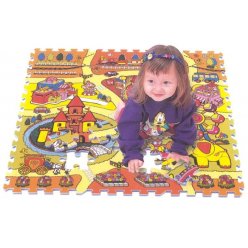 Svet hračiek puzzle penové TM008
