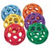 Farebné loptičky s ktorými zažijete množstvo zábavy a zábavy. Rubberflex ball je ideálny na hranie, pre motoriku a rehabilitačné cvičenia. Táto lopta je vhodná pre všetky vekové kategórie . Okrem cvičenia motoriky a úchopov, je možné loptičku zaobstarať aj Vašim psíkom.