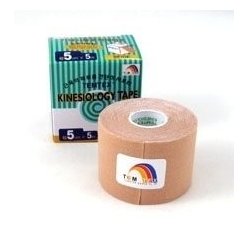 TEMTEX kinesio tape Tourmaline, béžová tejpovacia páska 5cm x 5m