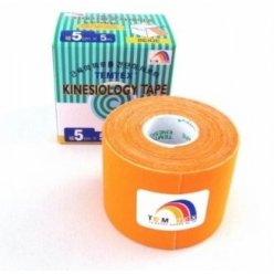 TEMTEX kinesio tape Tourmaline, oranžová tejpovacia páska 5cm x 5m