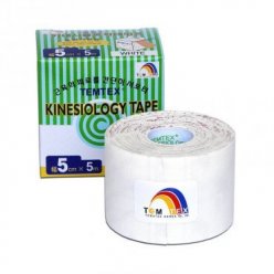 TEMTEX kinesio tape Classic, biela tejpovacia páska 5cm x 5m