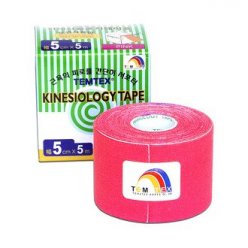 TEMTEX kinesio tape Tourmaline, ružová tejpovacia páska 5cm x 5m