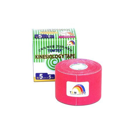 TEMTEX kinesio tape Tourmaline, ružová tejpovacia páska 5cm x 5m