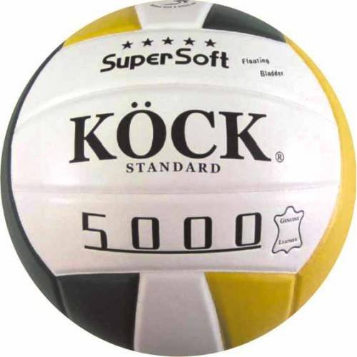 Volejbalová lopta STANDARD KÖCK pravá koža 5000 super soft