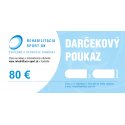 Darčekový poukaz v hodnote 80 €